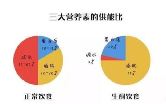 生酮减肥法的三大营养结构