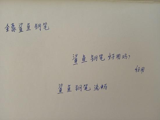 鲨鱼钢笔