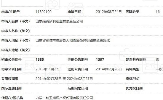 维克多利商标注册信息