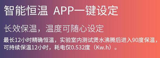 恒温电水壶耗电量