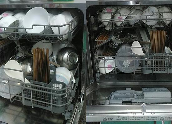 可容纳8套餐具的洗碗机