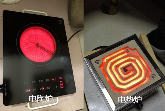 电陶炉和传统电热炉