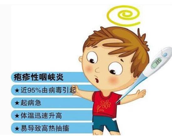 疱疹性咽峡炎
