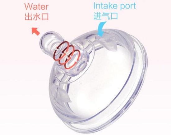 奶嘴的通气孔（进气口）