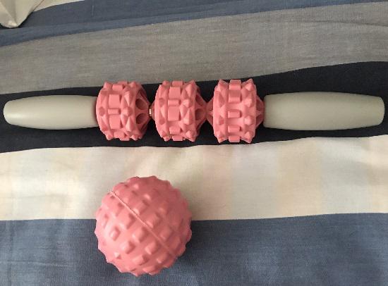 手持按摩轴和按摩球