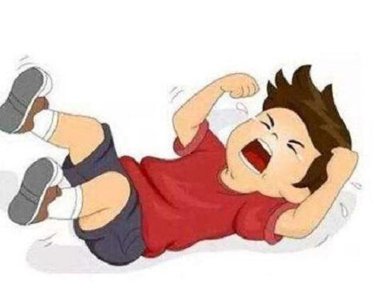 孩子发脾气