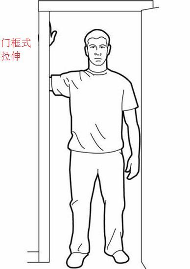 门框式拉伸动作