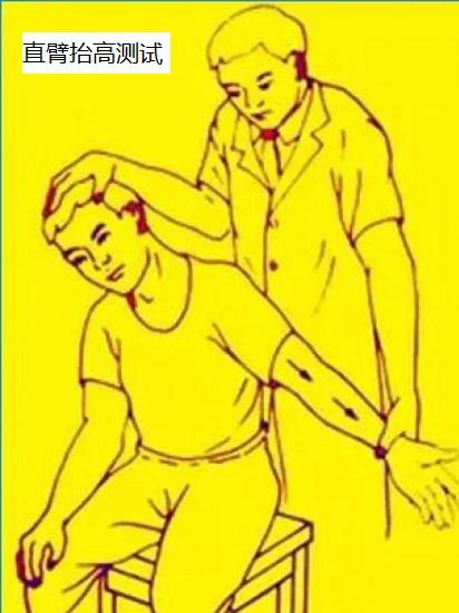 直臂抬高试验
