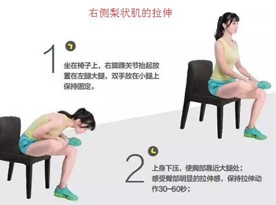 拉伸梨状肌