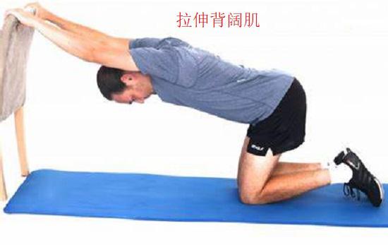 拉伸背阔肌